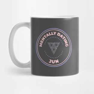 Mentally dating Seventeen Jun Mug